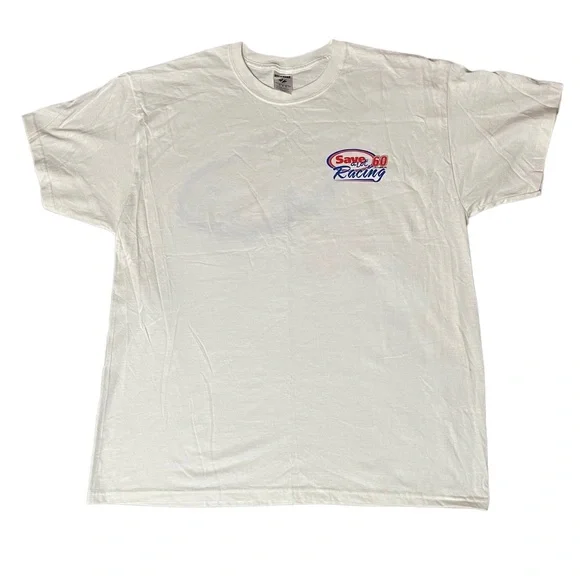 Save A lot Racing #60 Vintage Y2K Graphic T Shirt XL - Picture 3 of 7